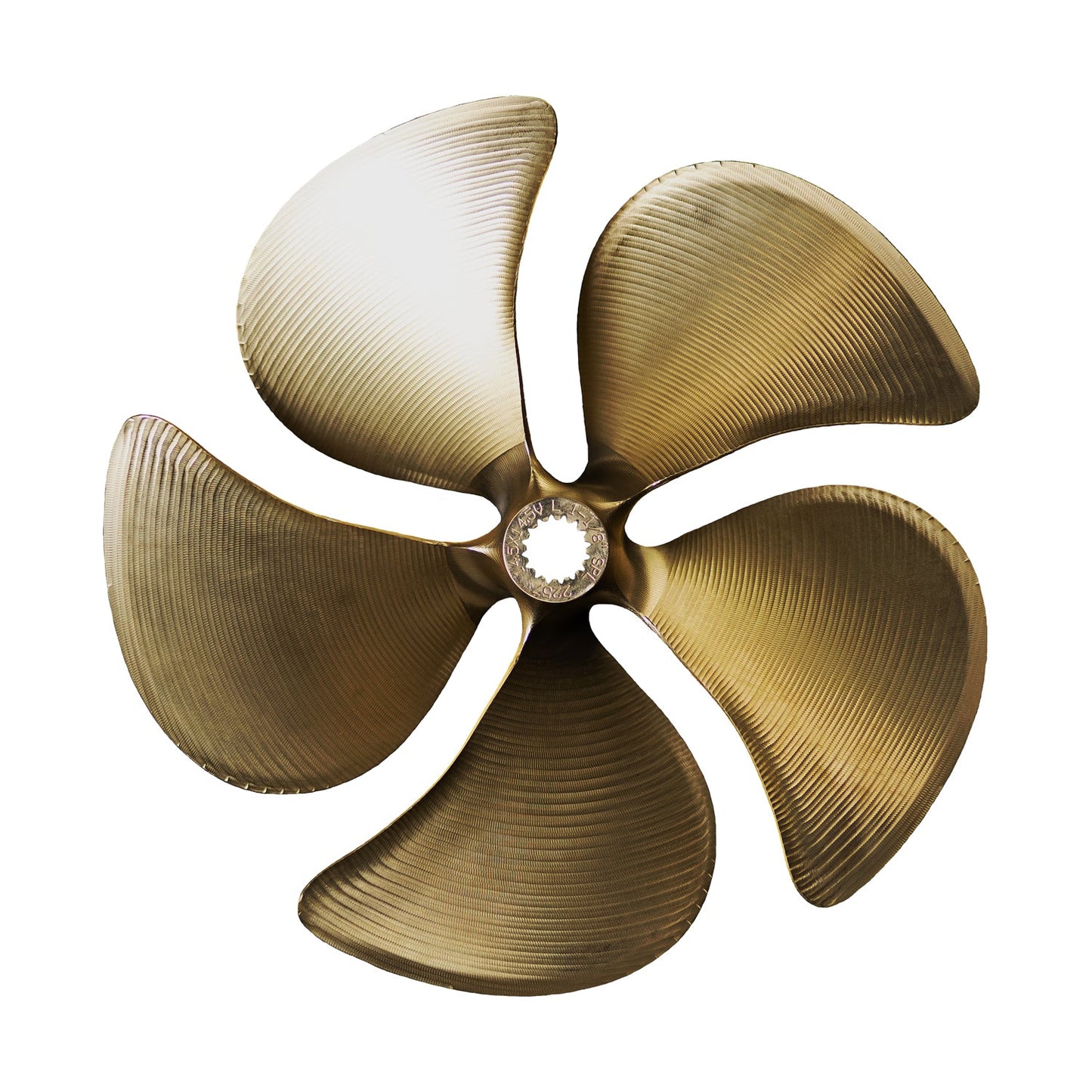 ACME 2259, 5 Blade, 14.5x13.5 LH, Splined" Bore, 0.105" Cup